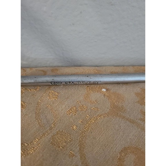 Vintage USA Easco 3/8" Drive Speed Wrench Handle Bar Socket Driver Knurled Tool - Picture 2 of 5